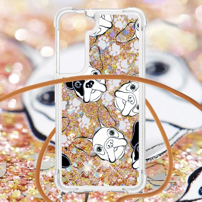 Maskica Samsung Galaxy S22 5G Psi Sa Šljokicama