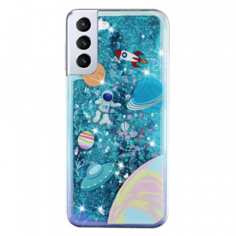 Maskica Samsung Galaxy S22 5G Svemirske Šljokice