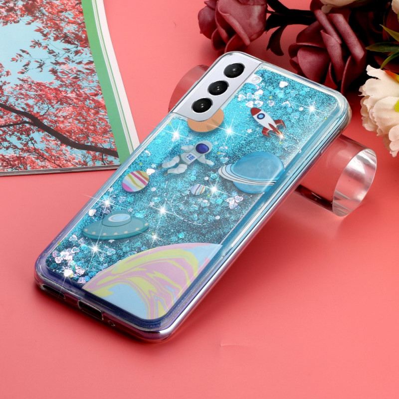 Maskica Samsung Galaxy S22 5G Svemirske Šljokice