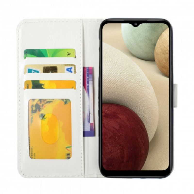 Kožna Futrola Samsung Galaxy A22 Chic Čipka