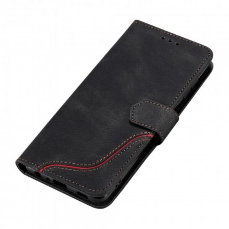 Kožna Futrola Samsung Galaxy A22 Skin-feel Wave