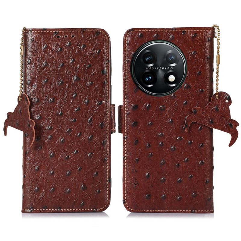 Futrola OnePlus 11 5G Prava Rfid Nojeva Koža