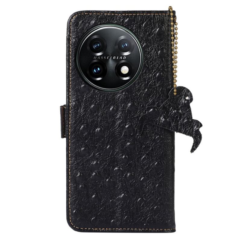 Futrola OnePlus 11 5G Prava Rfid Nojeva Koža