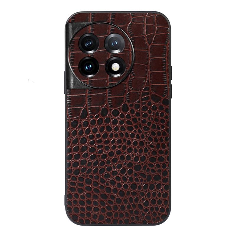 Maskica OnePlus 11 5G Prava Krokodilska Koža