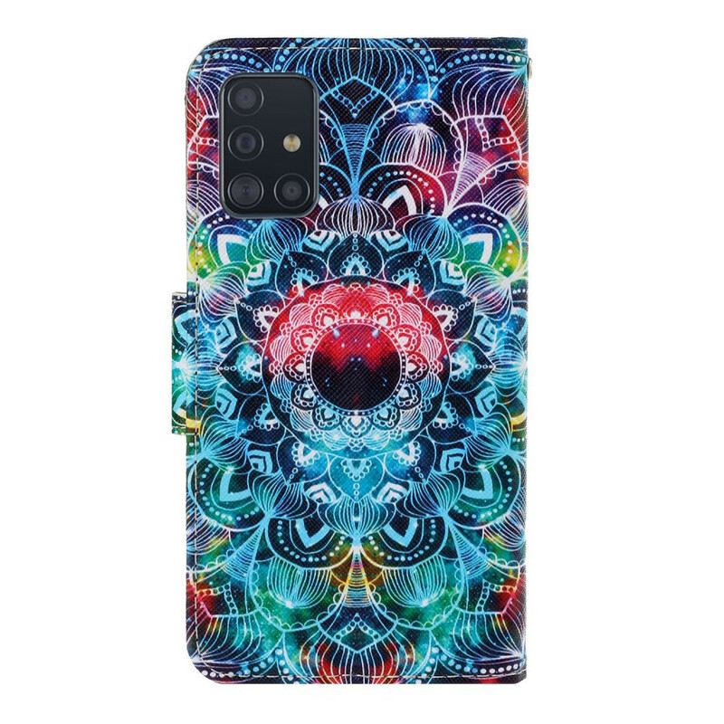 Futrola Samsung Galaxy A71 Upadljiva Mandala S Remenom