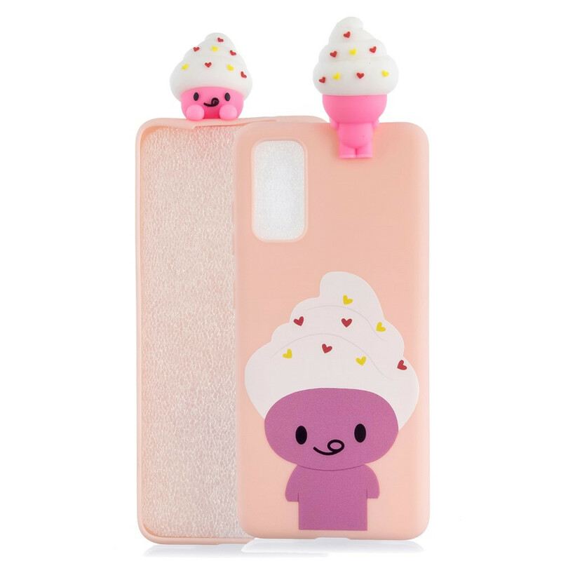 Maskica Samsung Galaxy A71 3d Zabavni Sladoled