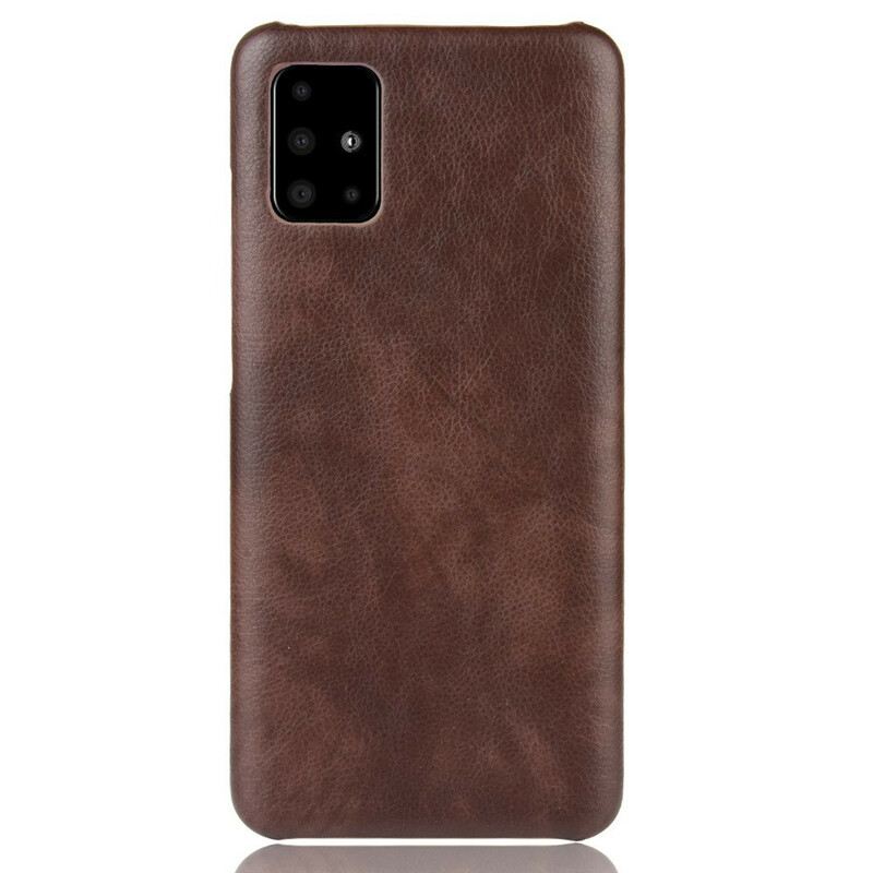 Maskica Samsung Galaxy A71 Litchi Kožni Efekt