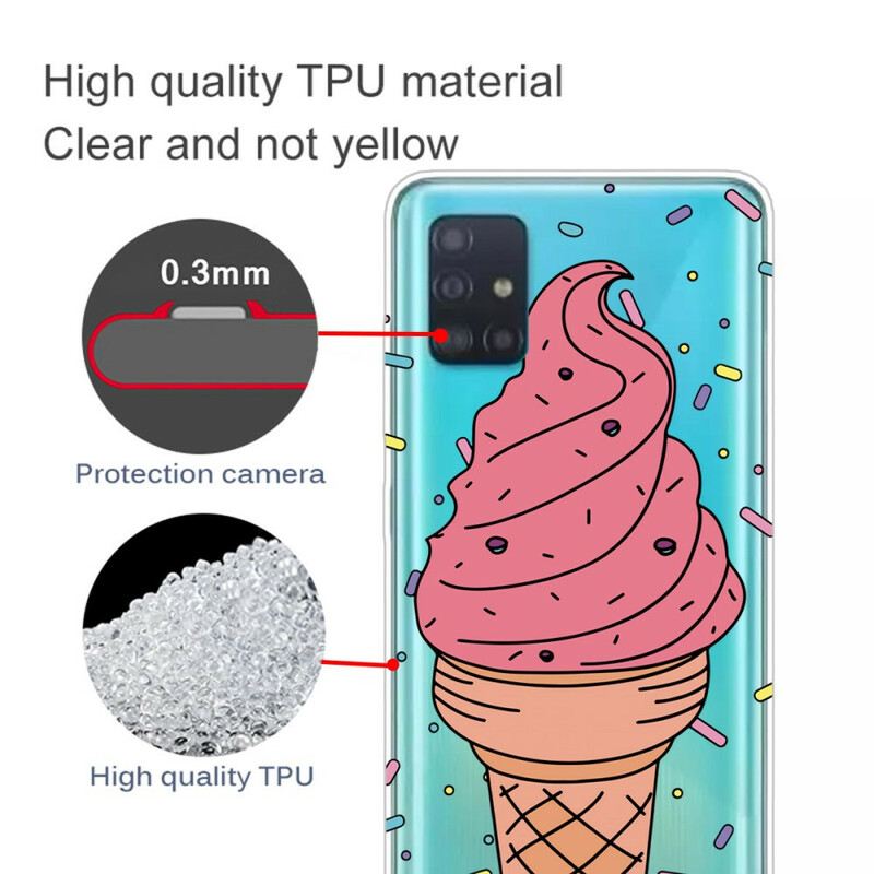 Maskica Samsung Galaxy A71 Sladoled