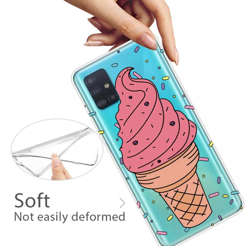 Maskica Samsung Galaxy A71 Sladoled