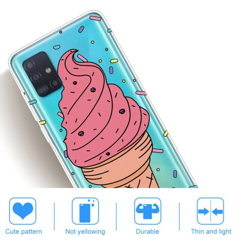 Maskica Samsung Galaxy A71 Sladoled