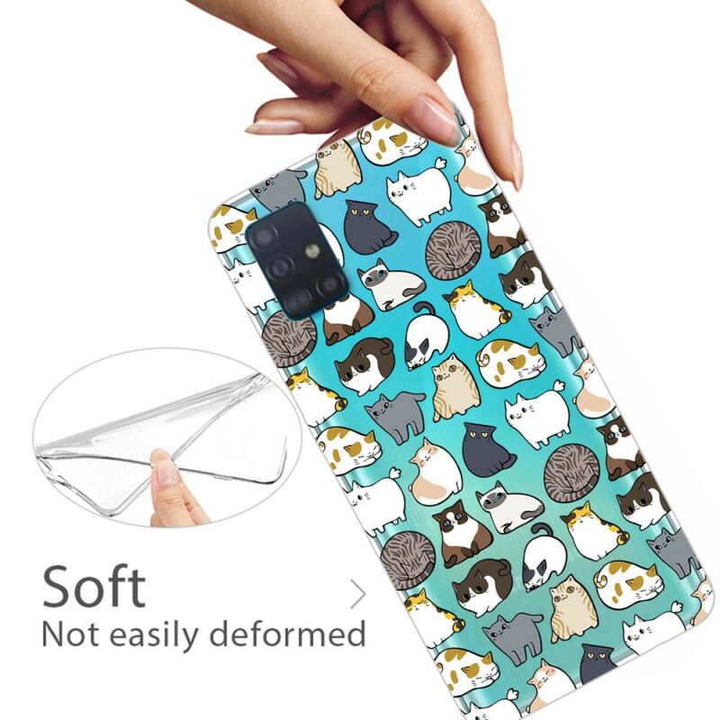 Maskica Samsung Galaxy A71 Vrhunske Mačke