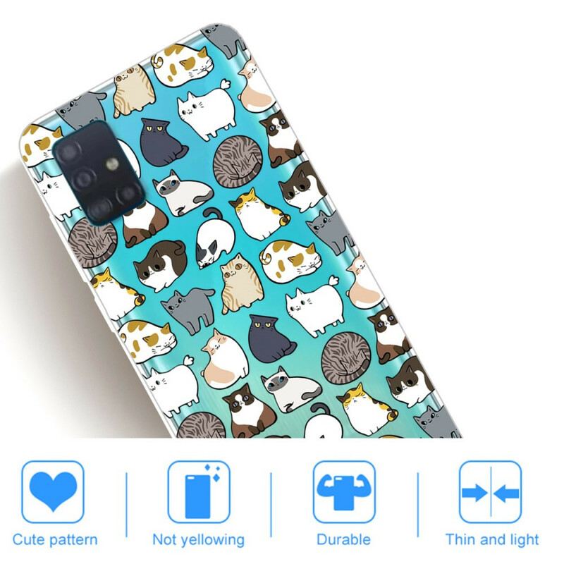 Maskica Samsung Galaxy A71 Vrhunske Mačke