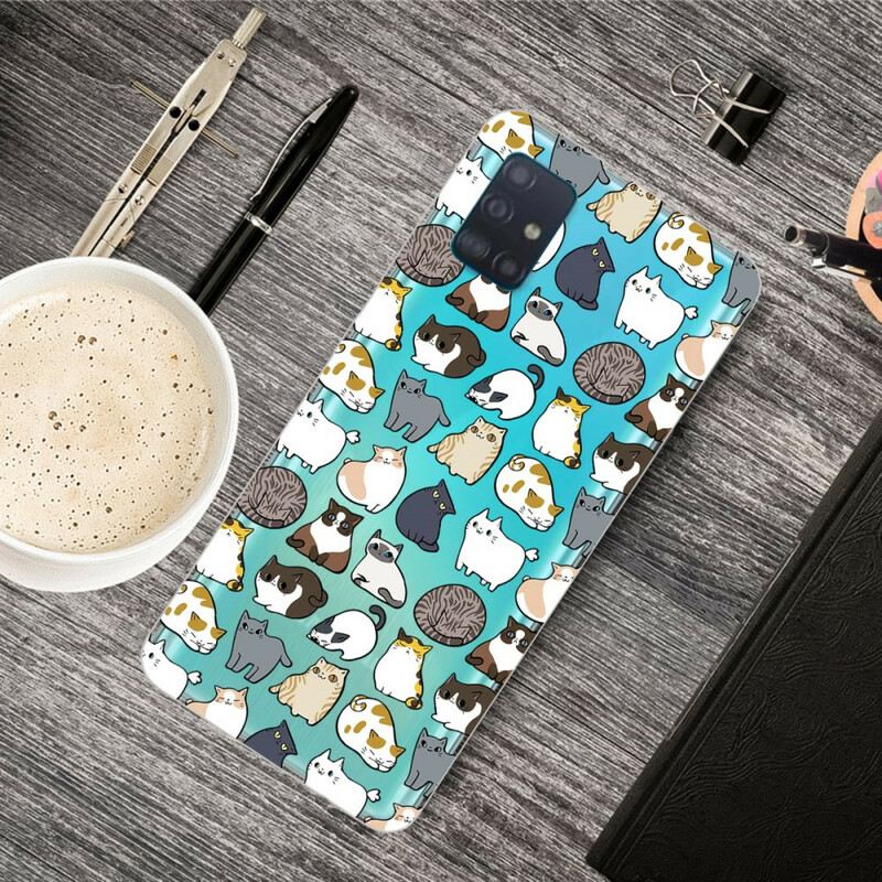 Maskica Samsung Galaxy A71 Vrhunske Mačke