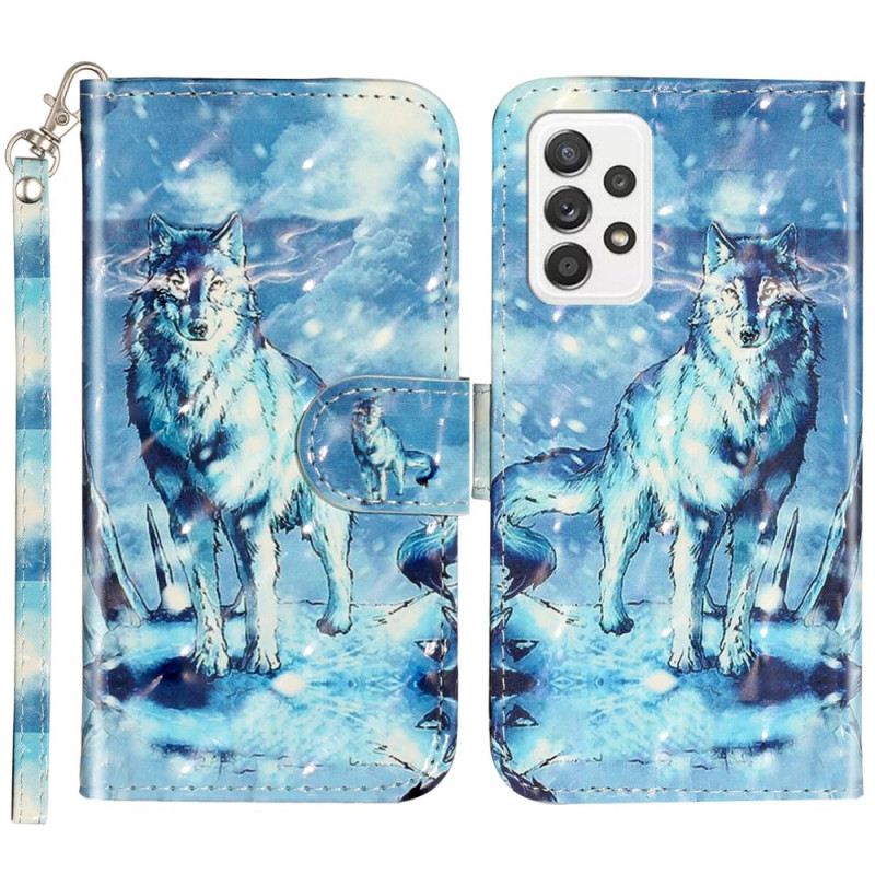 Futrola Samsung Galaxy A53 5G Lanyard Wolf