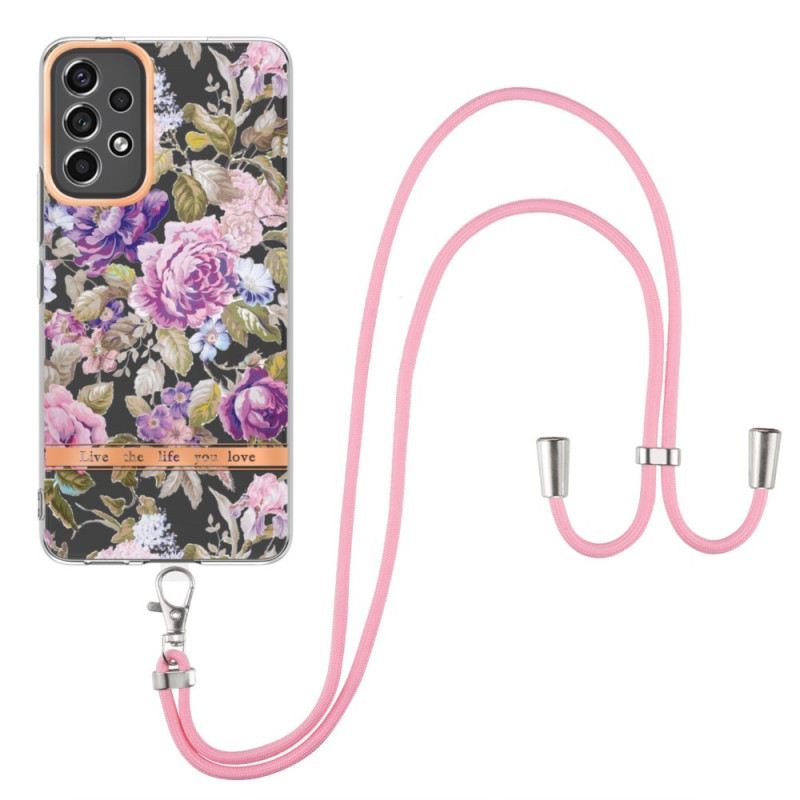 Maskica Samsung Galaxy A53 5G Cvjetni Kabel