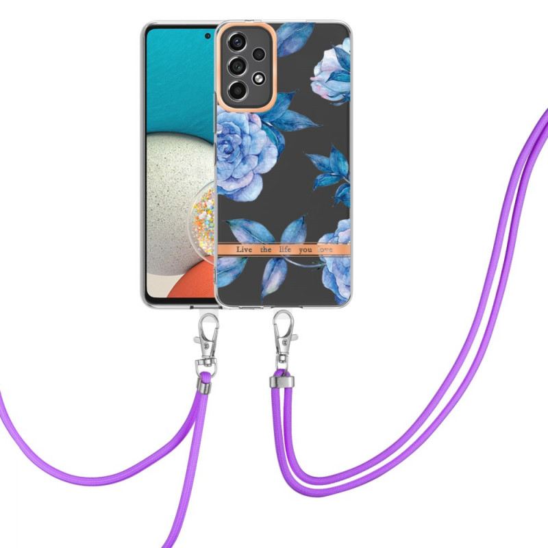 Maskica Samsung Galaxy A53 5G Cvjetni Kabel