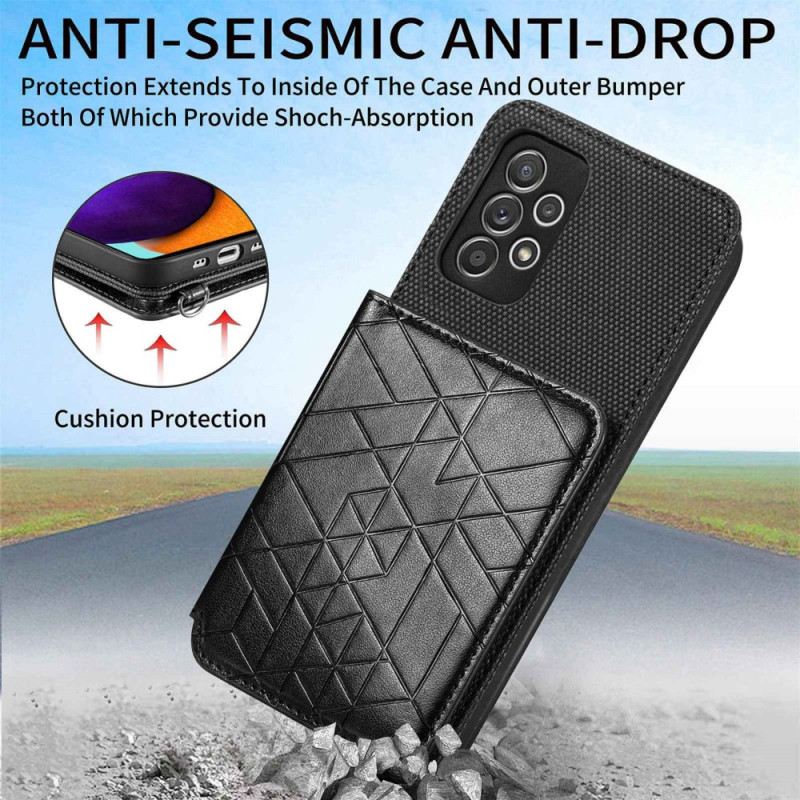 Maskica Samsung Galaxy A53 5G Držač Kartice S Remenom