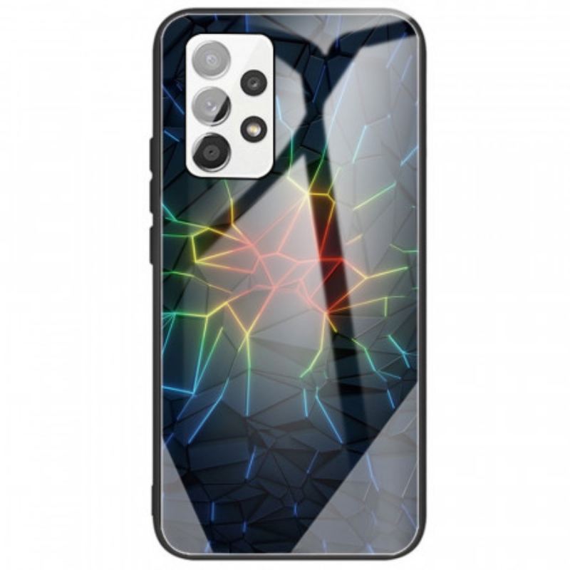 Maskica Samsung Galaxy A53 5G Geometrijsko Kaljeno Staklo