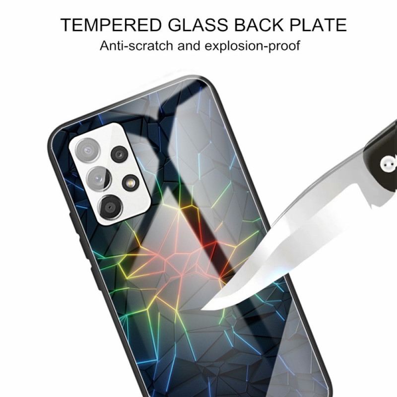 Maskica Samsung Galaxy A53 5G Geometrijsko Kaljeno Staklo