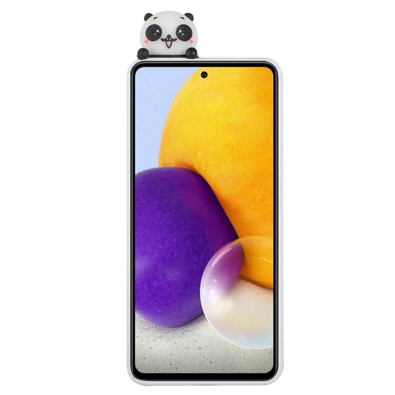 Maskica Samsung Galaxy A53 5G Panda Fun 3d
