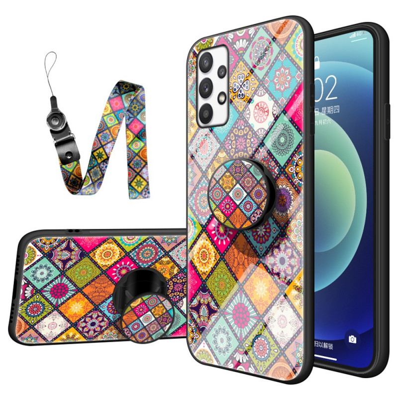 Maskica Samsung Galaxy A53 5G Patchwork Magnetski Držač