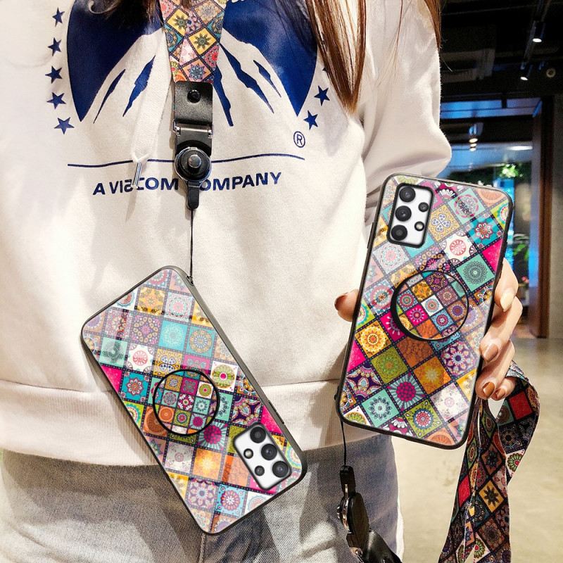 Maskica Samsung Galaxy A53 5G Patchwork Magnetski Držač
