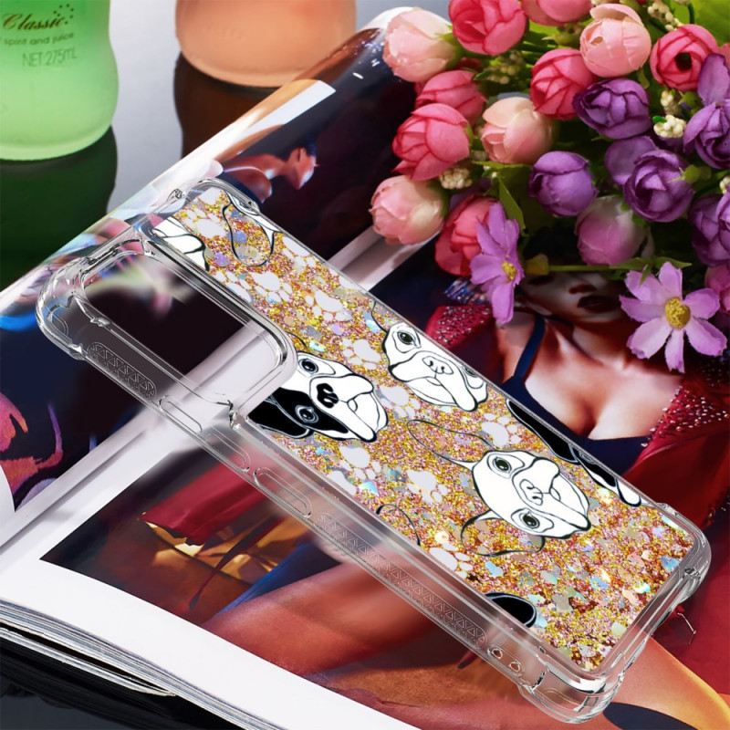 Maskica Samsung Galaxy A53 5G Psi Sa Šljokicama