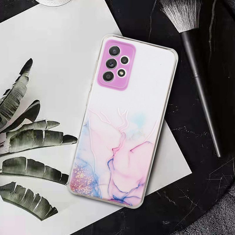Maskica Samsung Galaxy A53 5G Silikonski Mramorni Efekt