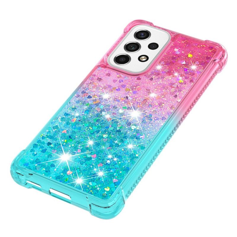 Maskica Samsung Galaxy A53 5G Šljokice U Boji