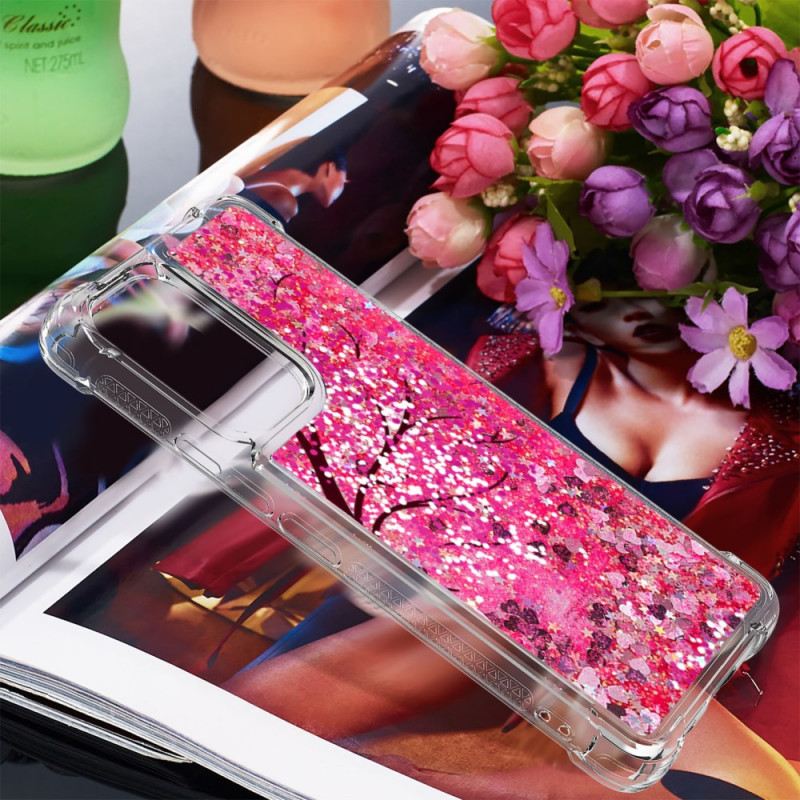 Maskica Samsung Galaxy A53 5G Stablo Šljokica S Uzicom