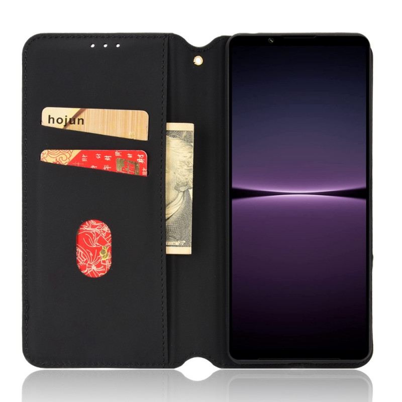Flip Futrola Sony Xperia 1 IV Kožna Futrola 3d Kocke
