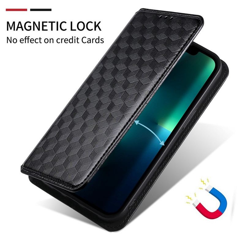 Flip Futrola Sony Xperia 1 IV Kožna Futrola 3d Kocke