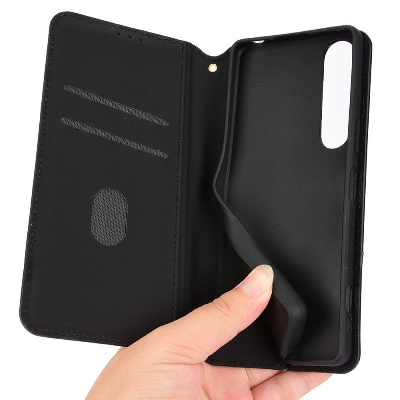Flip Futrola Sony Xperia 1 IV Kožna Futrola 3d Kocke
