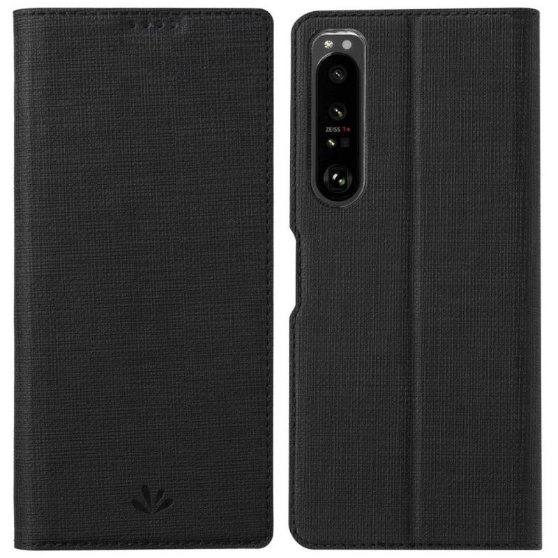 Flip Futrola Sony Xperia 1 IV Tekstura Tkanine Vili