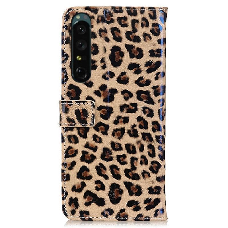 Futrola Sony Xperia 1 IV Efekt Leopardove Kože