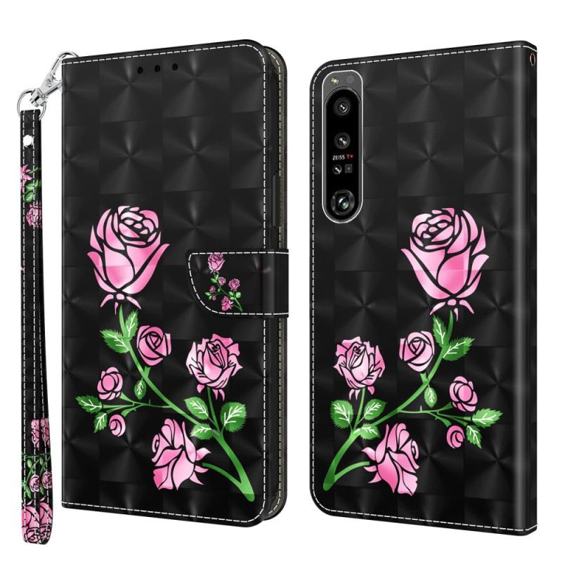 Futrola Sony Xperia 1 IV Ruže S Uzicom