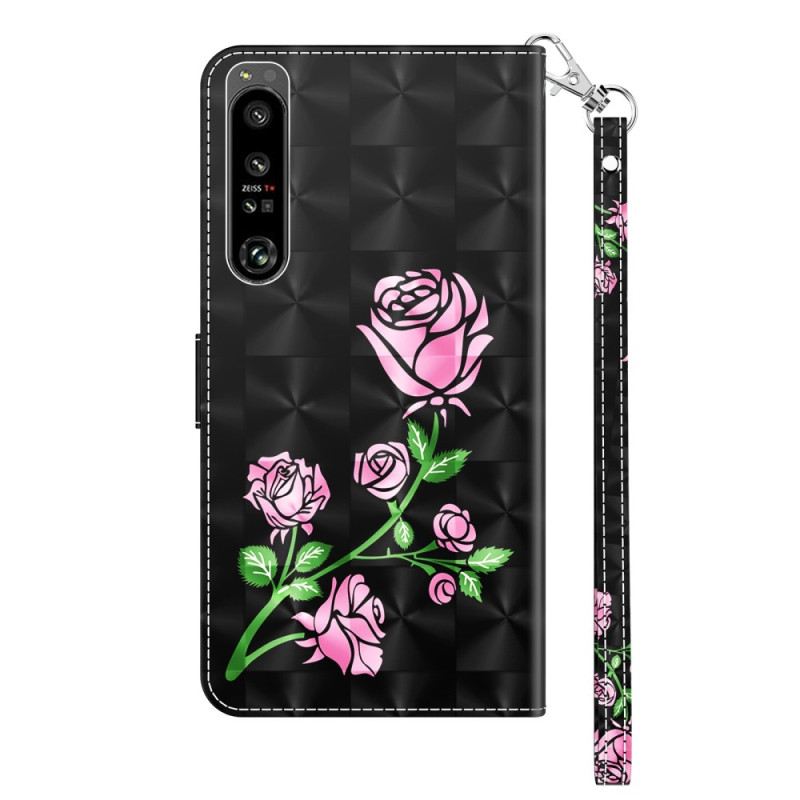 Futrola Sony Xperia 1 IV Ruže S Uzicom
