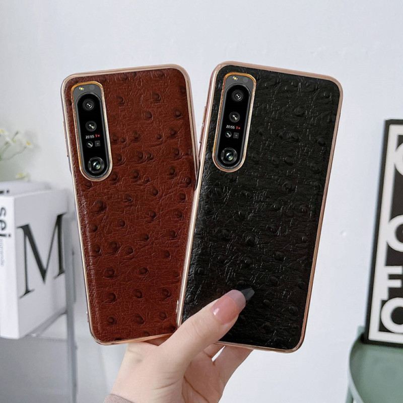 Maskica Sony Xperia 1 IV Prava Nojeva Koža