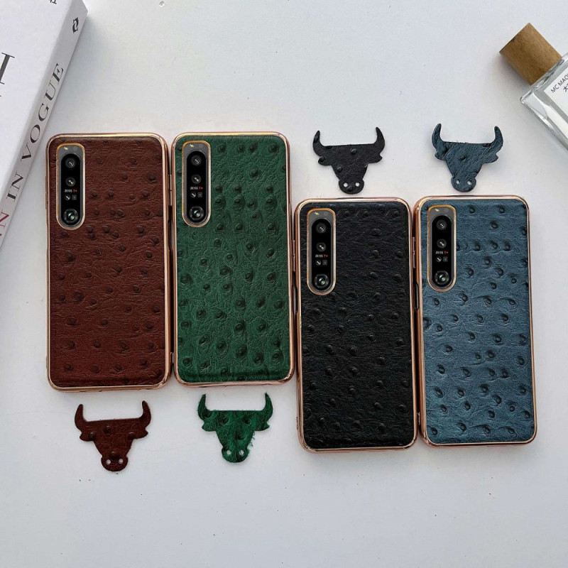 Maskica Sony Xperia 1 IV Prava Nojeva Koža
