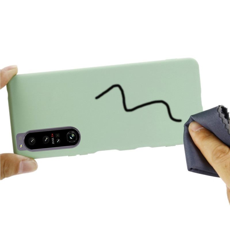 Maskica Sony Xperia 1 IV Tekući Silikon S Remenčićima