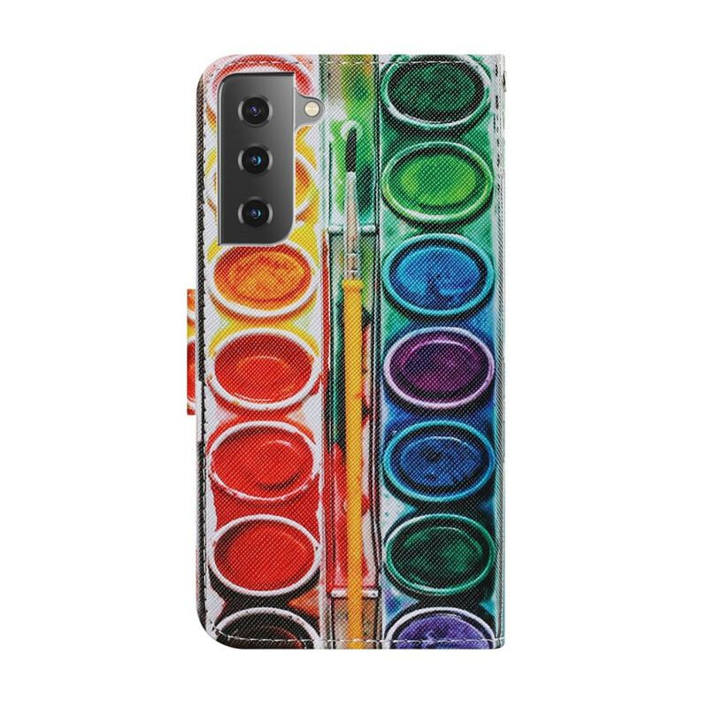 Flip Futrola Samsung Galaxy S21 FE Boja