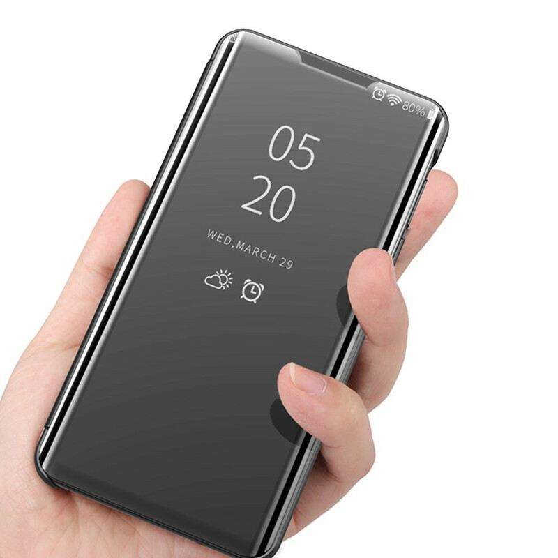 Flip Futrola Samsung Galaxy S21 FE Kožna Futrola Ogledalo