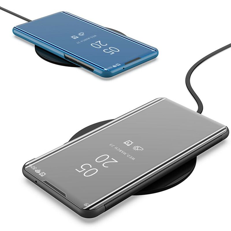 Flip Futrola Samsung Galaxy S21 FE Kožna Futrola Ogledalo