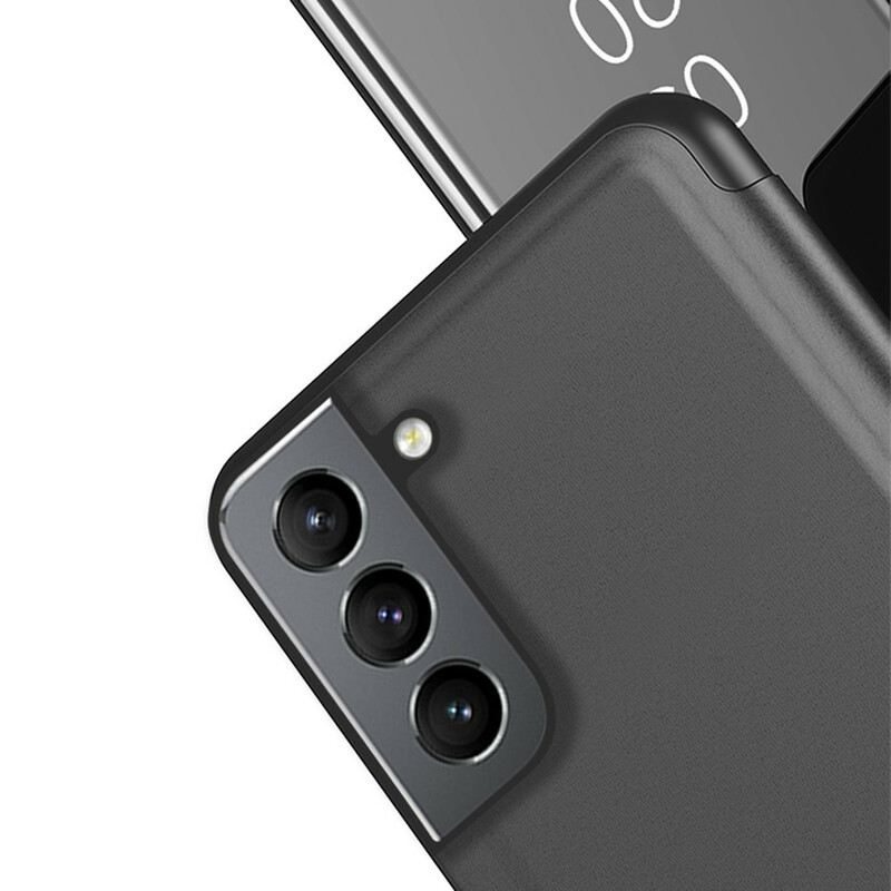 Flip Futrola Samsung Galaxy S21 FE Kožna Futrola Ogledalo
