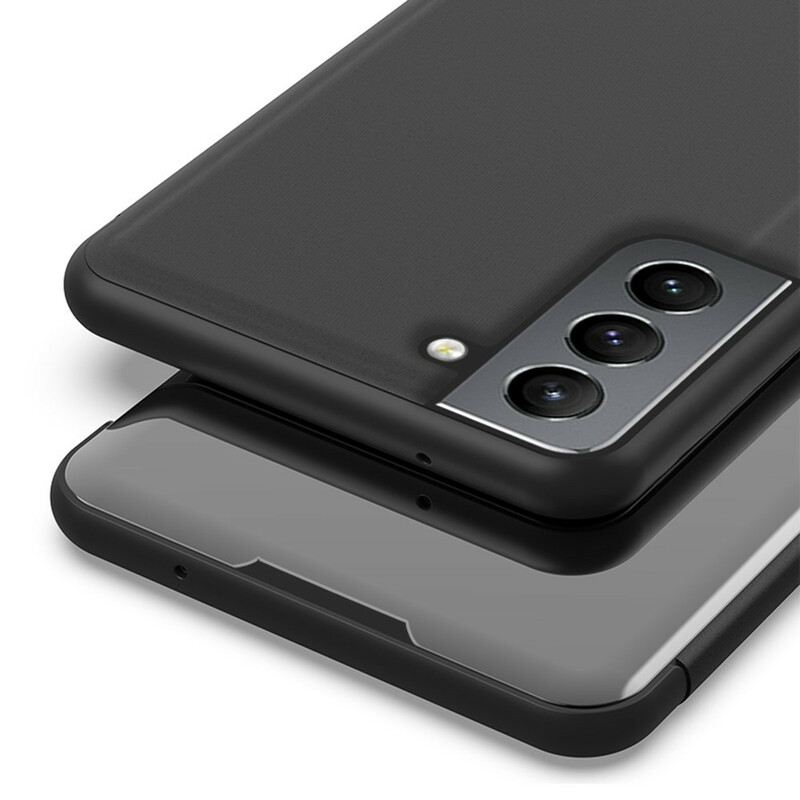 Flip Futrola Samsung Galaxy S21 FE Kožna Futrola Ogledalo