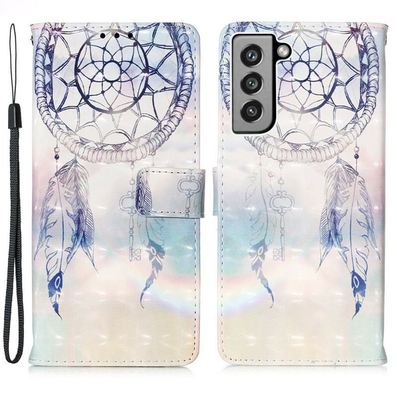 Futrola Samsung Galaxy S21 FE Hvatač Snova U Akvarelu