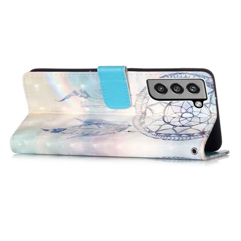 Futrola Samsung Galaxy S21 FE Hvatač Snova U Akvarelu