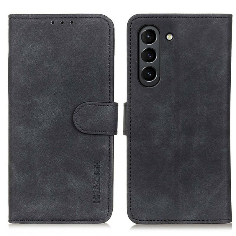 Futrola Samsung Galaxy S21 FE Khazneh Vintage Efekt Kože