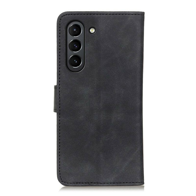 Futrola Samsung Galaxy S21 FE Khazneh Vintage Efekt Kože