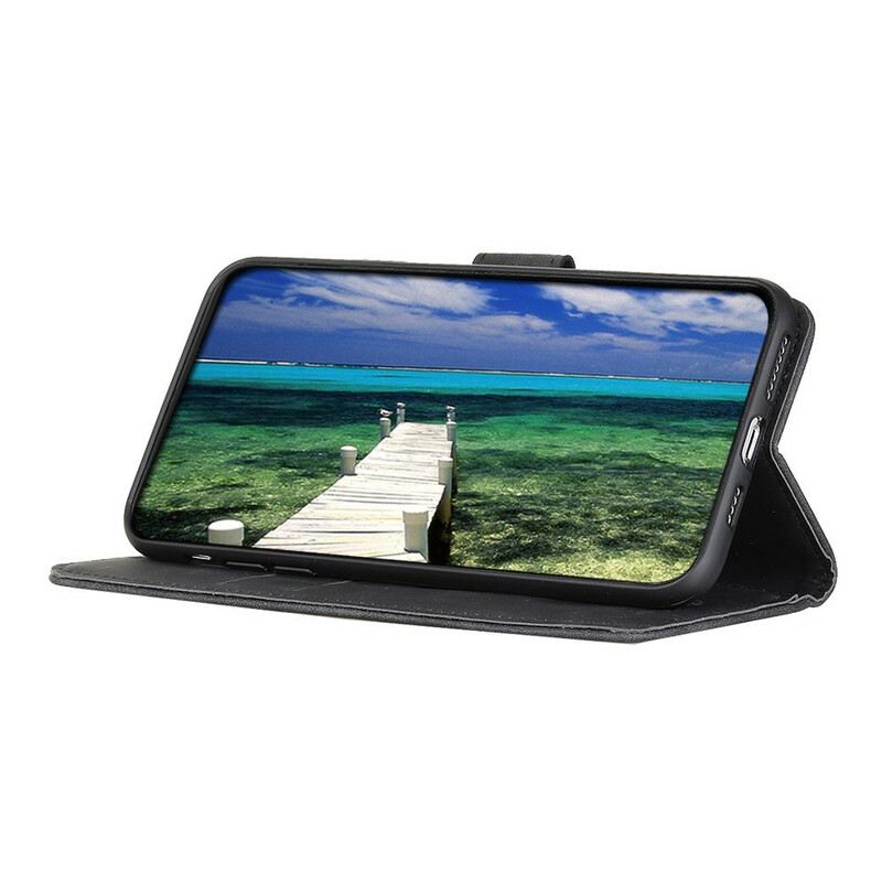 Futrola Samsung Galaxy S21 FE Khazneh Vintage Efekt Kože